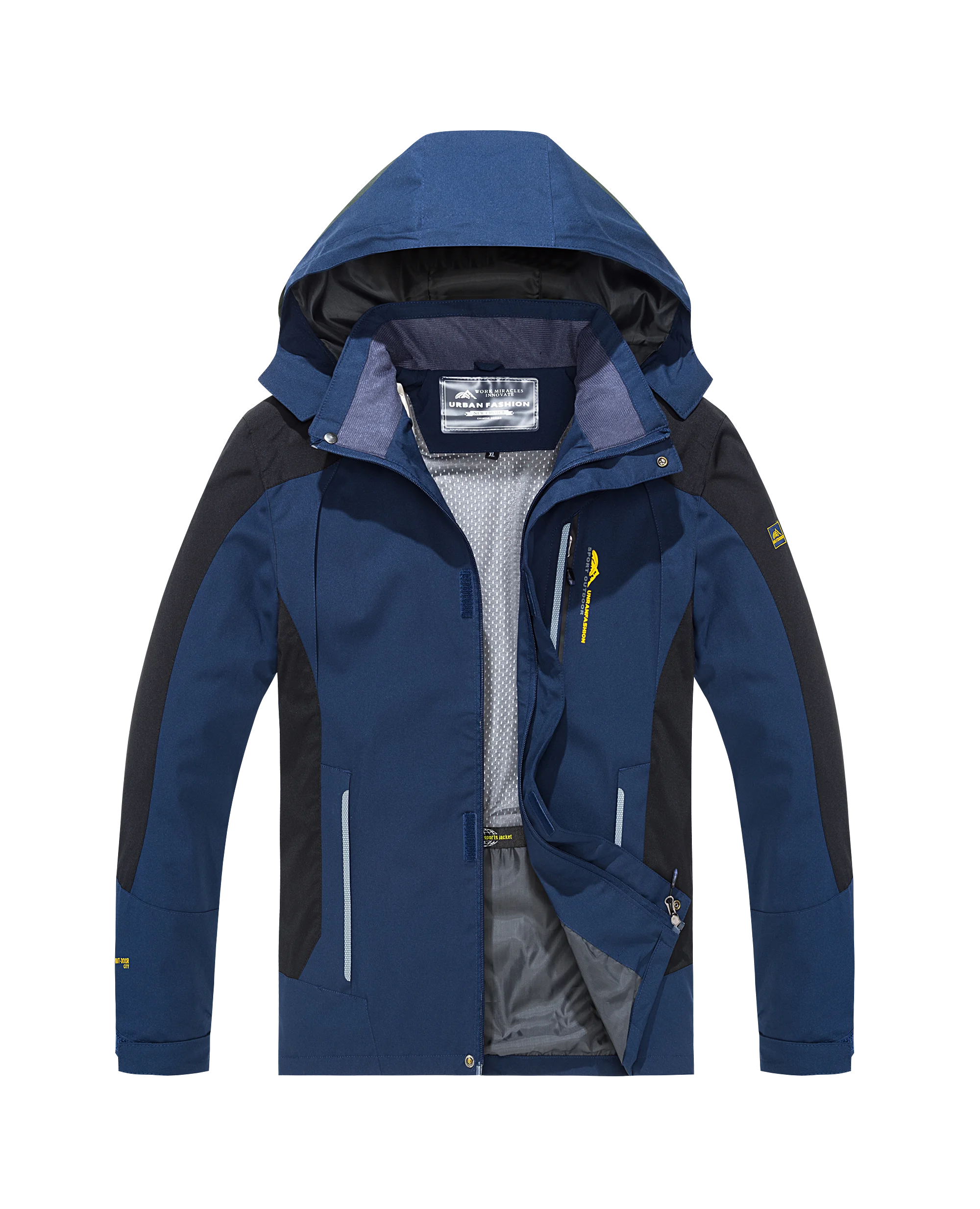 2025 Navy Blue Waterproof Windproof Fishing Jacket