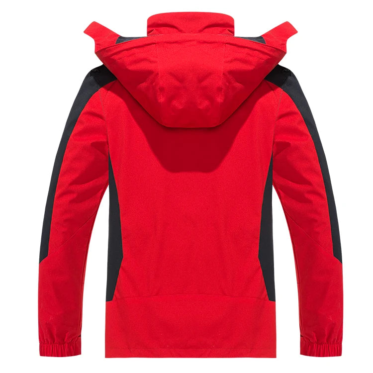 2025 Red Waterproof Windproof Fishing Jacket