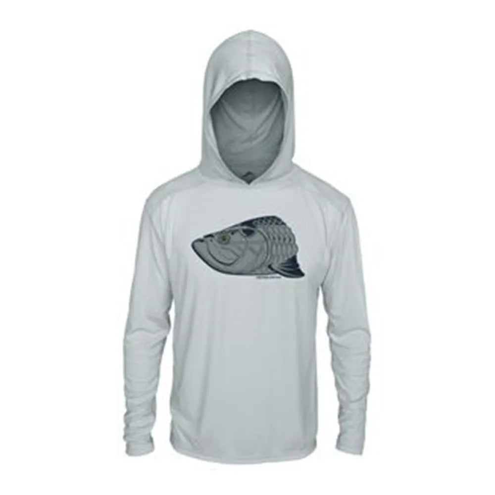 NEW-Wicked Blue Outdoor Summer Fishing Shirt