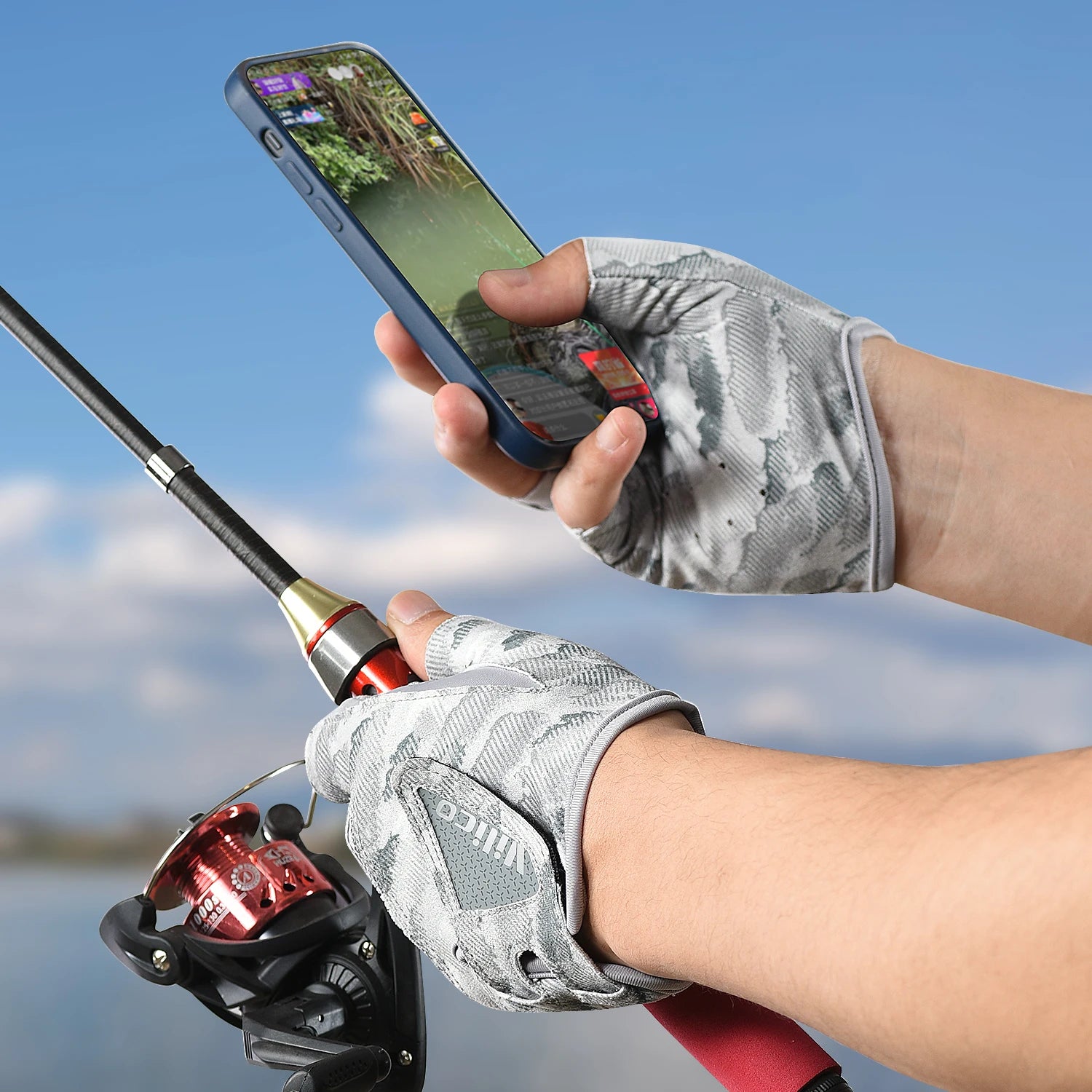 Fingerless Fishing Gloves 50% OFF