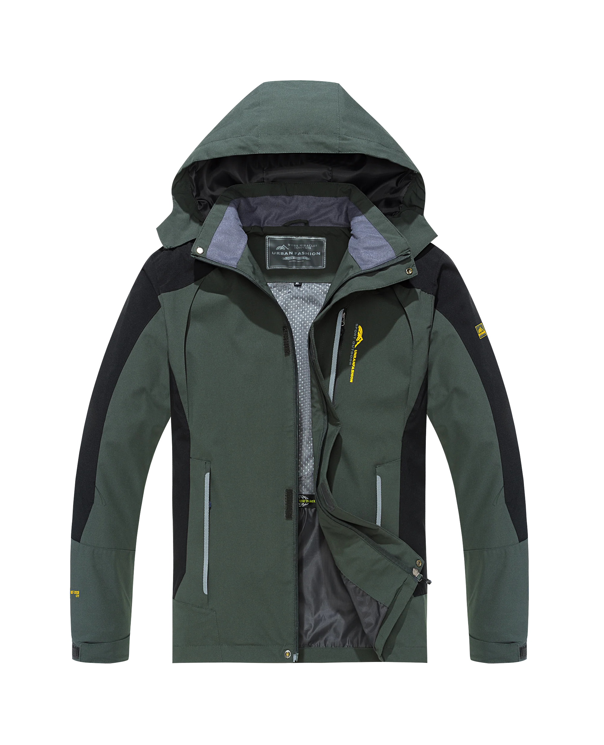 2025 Army Green Waterproof Windproof Fishing Jacket