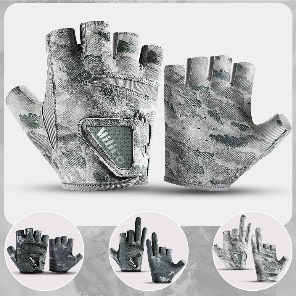 Fingerless Fishing Gloves 50% OFF