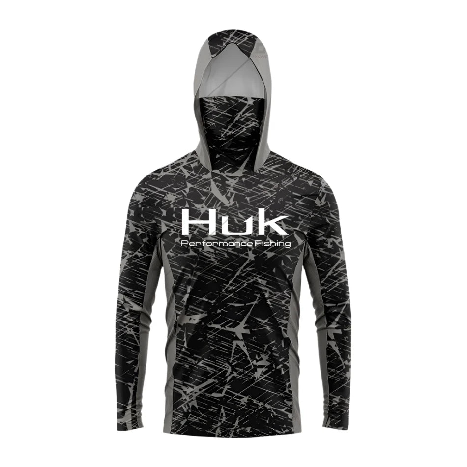 Multi Grey UPF 50 Fishing Shirt