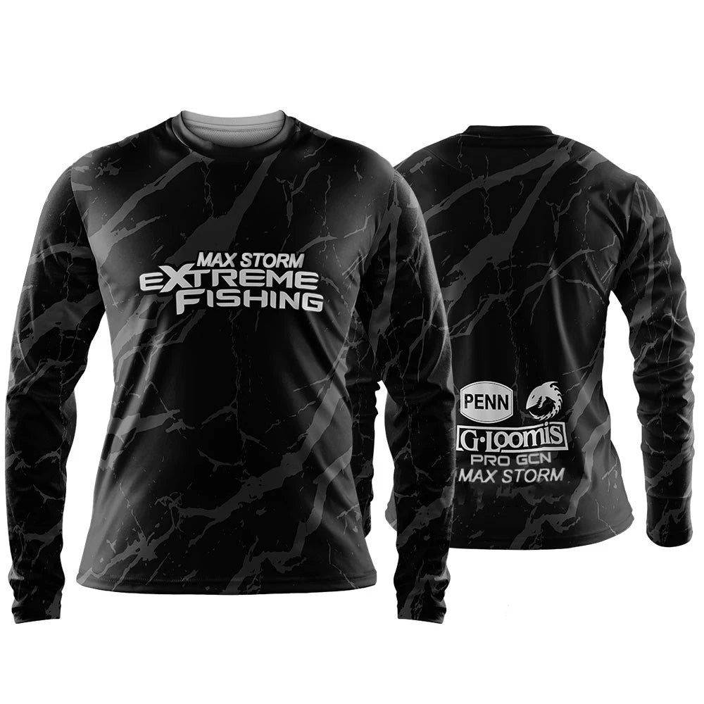 New Extreme Red Fishing Shirt