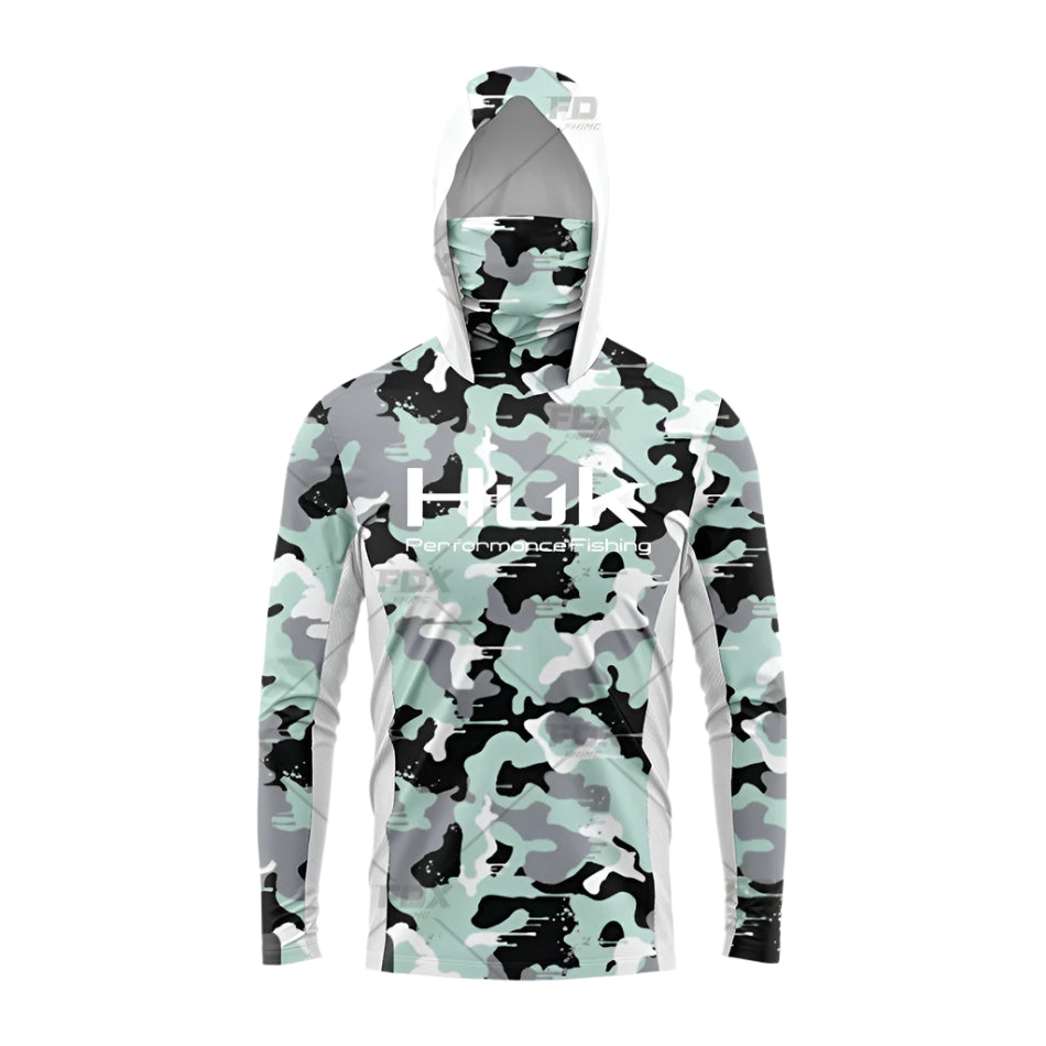 Multi Light Camo UPF 50 Fishing Shirt